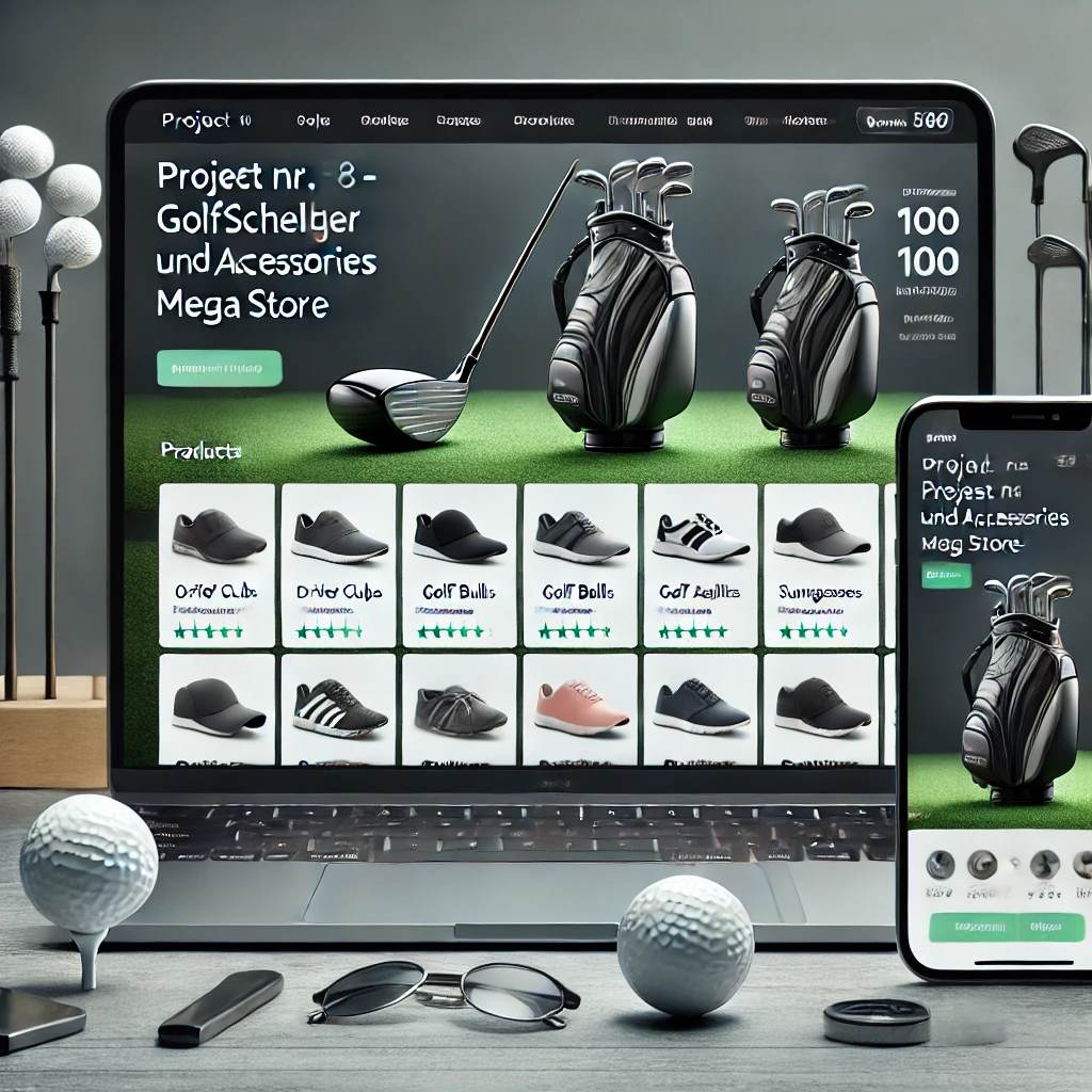 Schlüsselfertiger Golfschläger Mega Store