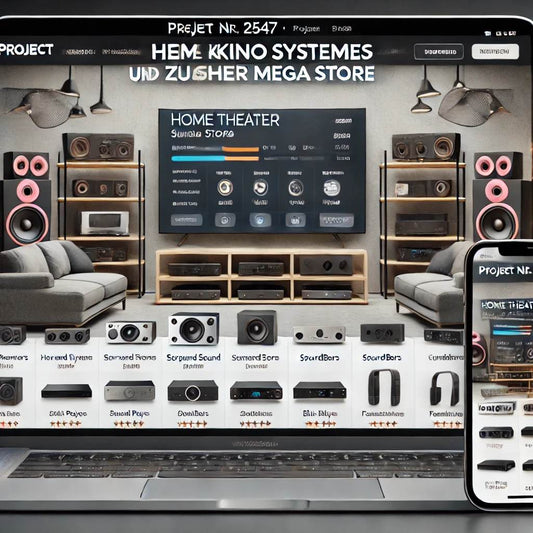 Boutique en ligne clé en main de systèmes et accessoires home cinéma
