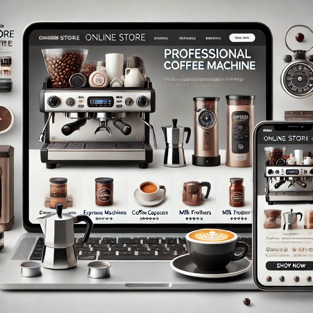 Projekt Nr. 192 - Kaffeemaschinen-Shop