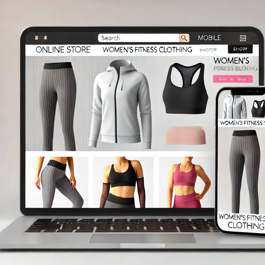 Schlüsselfertiger Onlineshop für Fitnesskleidung für Damen