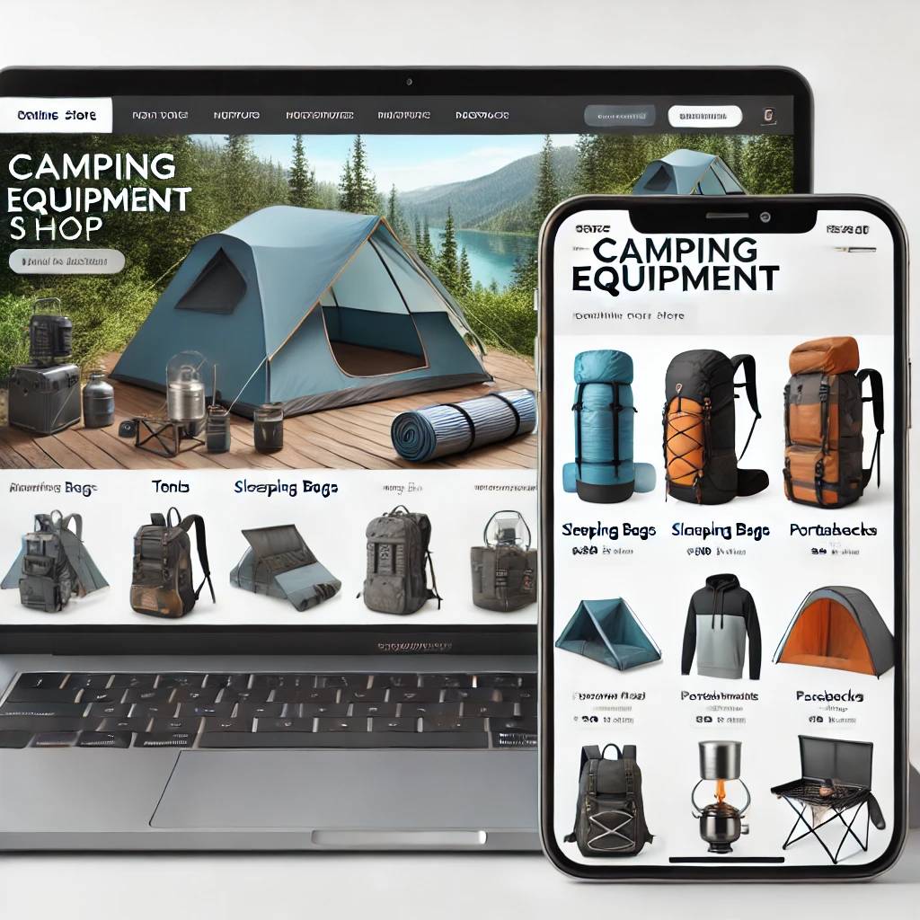 Turnkey Camping Equipment Shop - Everything for Outdoor Adventures