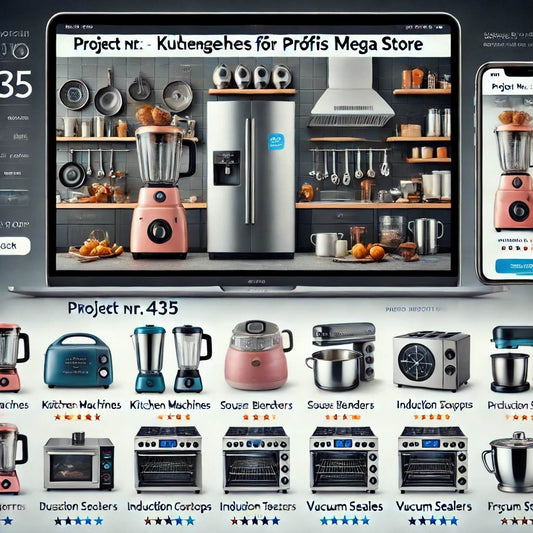 Méga magasin clé en main d'appareils de cuisine professionnels