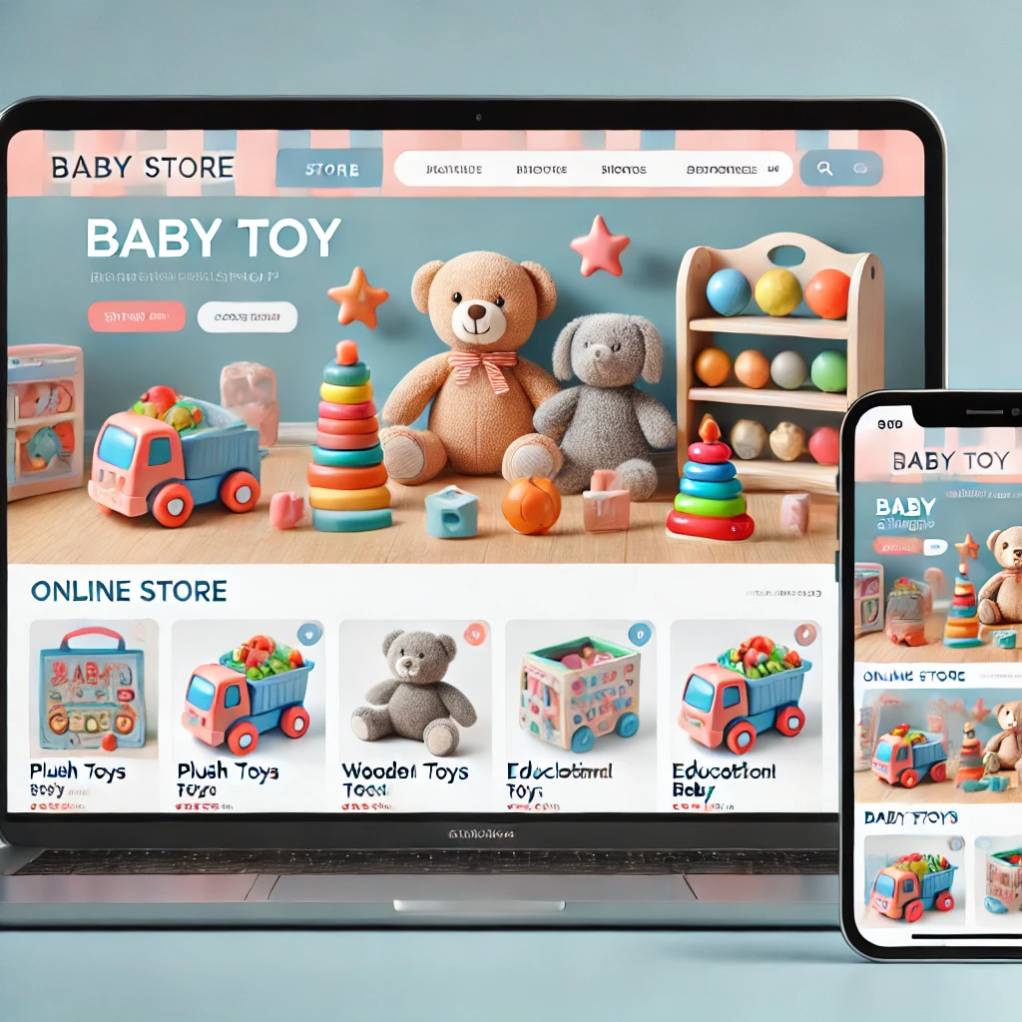 Projekt Nr. 114 - Babyspielzeug-Shop